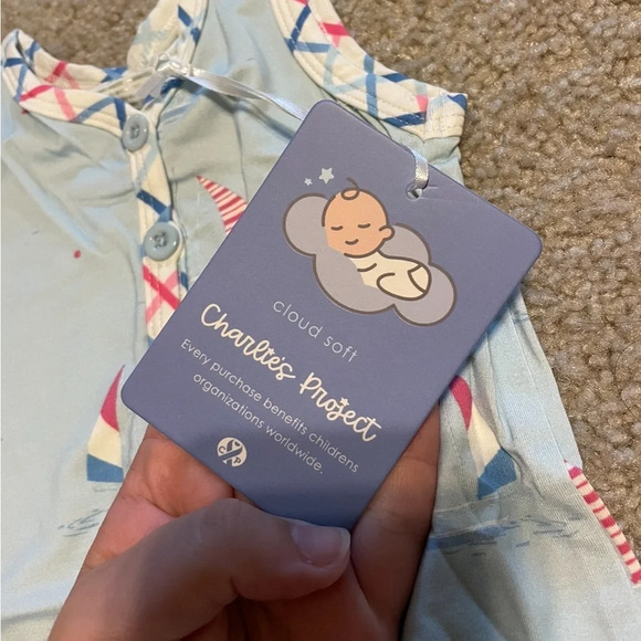 Charlie’s project 6-9 month sailboat onesie - Picture 2 of 3